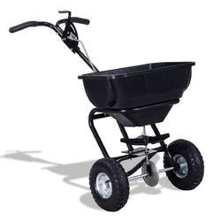Garden Seeder Push Walk Broadcast Spreader