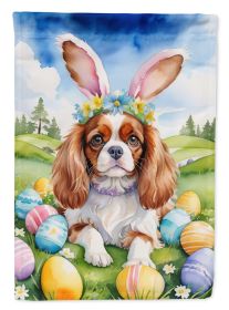 Cavalier Spaniel Easter Egg Hunt Garden Flag Mailbox Flag Decorative Yard Flag Banner Outside Patio Artwork Yard Flower Beds, Garden Size, Multic