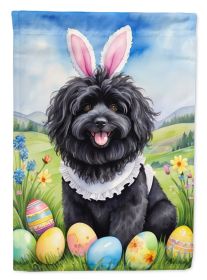 Puli Easter Egg Hunt Garden Flag Mailbox Flag Decorative Yard Flag Banner Outside Patio Artwork Yard Flower Beds, Garden Size, Multicolor