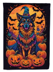 Belgian Tervuren Witchy Halloween Garden Flag Mailbox Flag Decorative Yard Flag Banner Outside Patio Artwork Yard Flower Beds, Garden Size, Multi