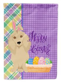 Longhair Cream Dachshund Easter Garden Flag Mailbox Flag Decorative Yard Flag Banner Outside Patio Artwork Yard Flower Beds, Garden Size, Multico